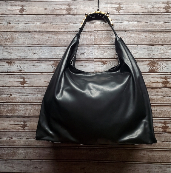 Donna Karan Bellmore XL Black Hobo Bag with dustbag - Picture 2 of 6